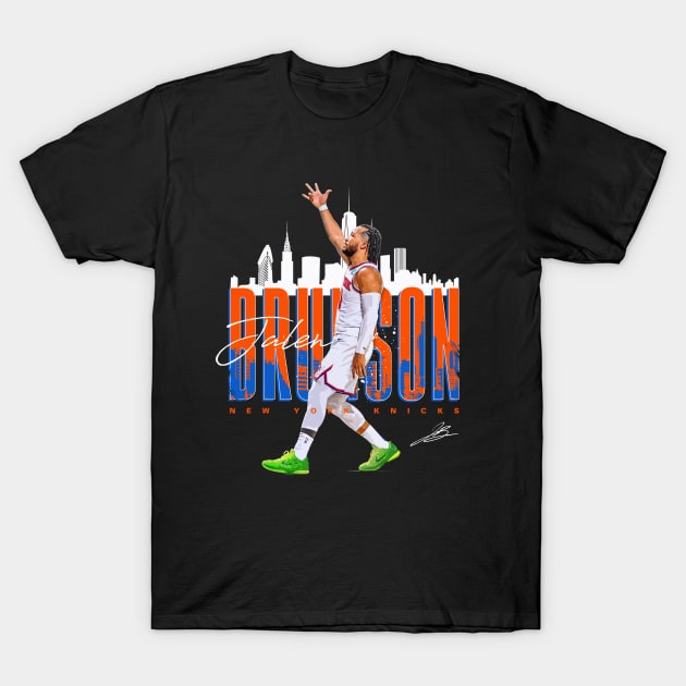 Jalen Brunson T-Shirt by Juantamad